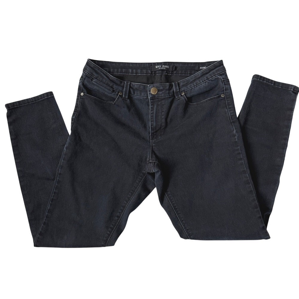 Max‎ Jeans Women's Black Jeggings Size 8